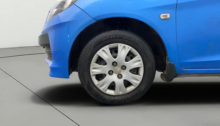 2013 Honda Brio S MT, Petrol, Manual, 73,893 km, Left Front Wheel