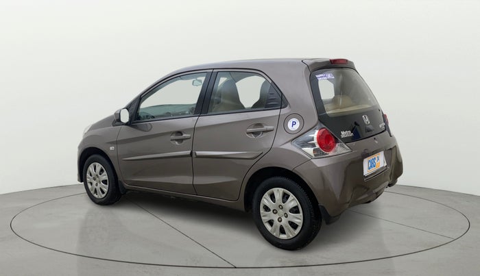 2012 Honda Brio S MT, Petrol, Manual, 58,099 km, Left Back Diagonal