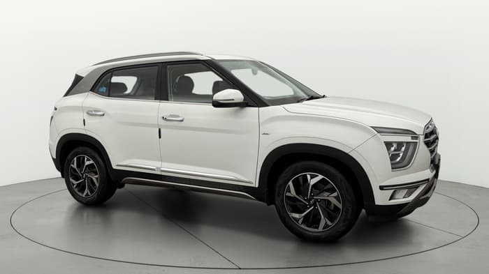 2021 Hyundai Creta SX (O) IVT 1.5 PETROL, Petrol, Automatic, 52,956 km, Right Front Diagonal