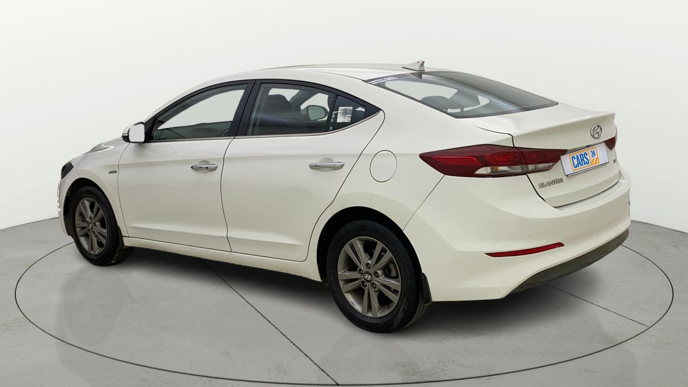 2016 Hyundai New Elantra 2.0 SX(O) AT PETROL, Petrol, Automatic, 1,01,417 km, Left Back Diagonal