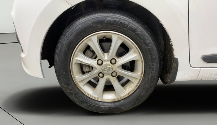 2015 Hyundai Grand i10 ASTA AT 1.2 KAPPA VTVT, Petrol, Automatic, 78,356 km, Left Front Wheel