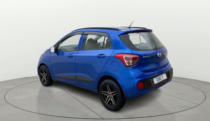 2017 Hyundai Grand i10 SPORTZ (O) AT 1.2 KAPPA VTVT, Petrol, Automatic, 44,634 km, Left Back Diagonal