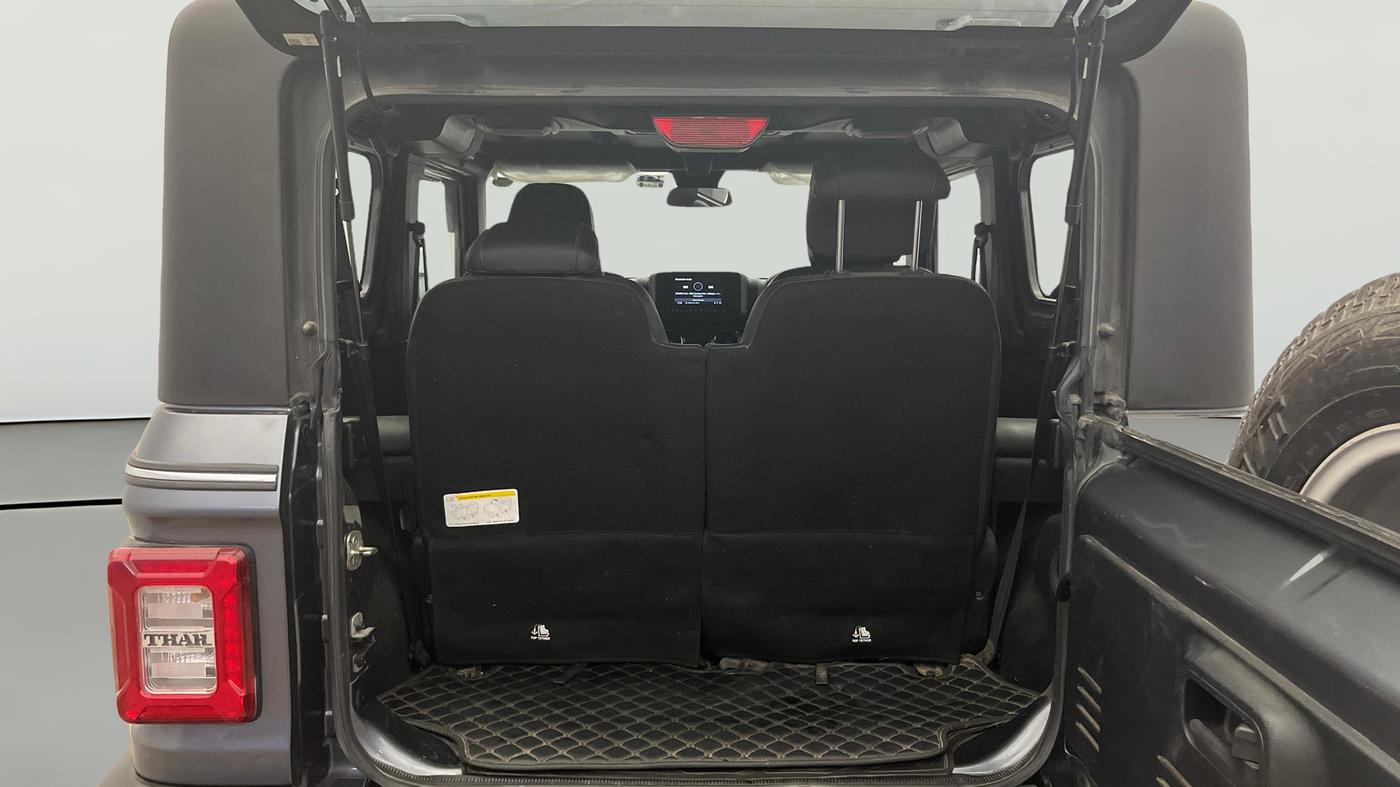 2021 Mahindra Thar LX PETROL HT 4WD AT, Petrol, Automatic, 36,638 km, Boot Open Zoomed View