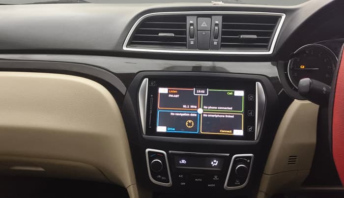 2017 Maruti Ciaz ALPHA  AT 1.4  PETROL, Petrol, Automatic, 94,064 km, Air Conditioner