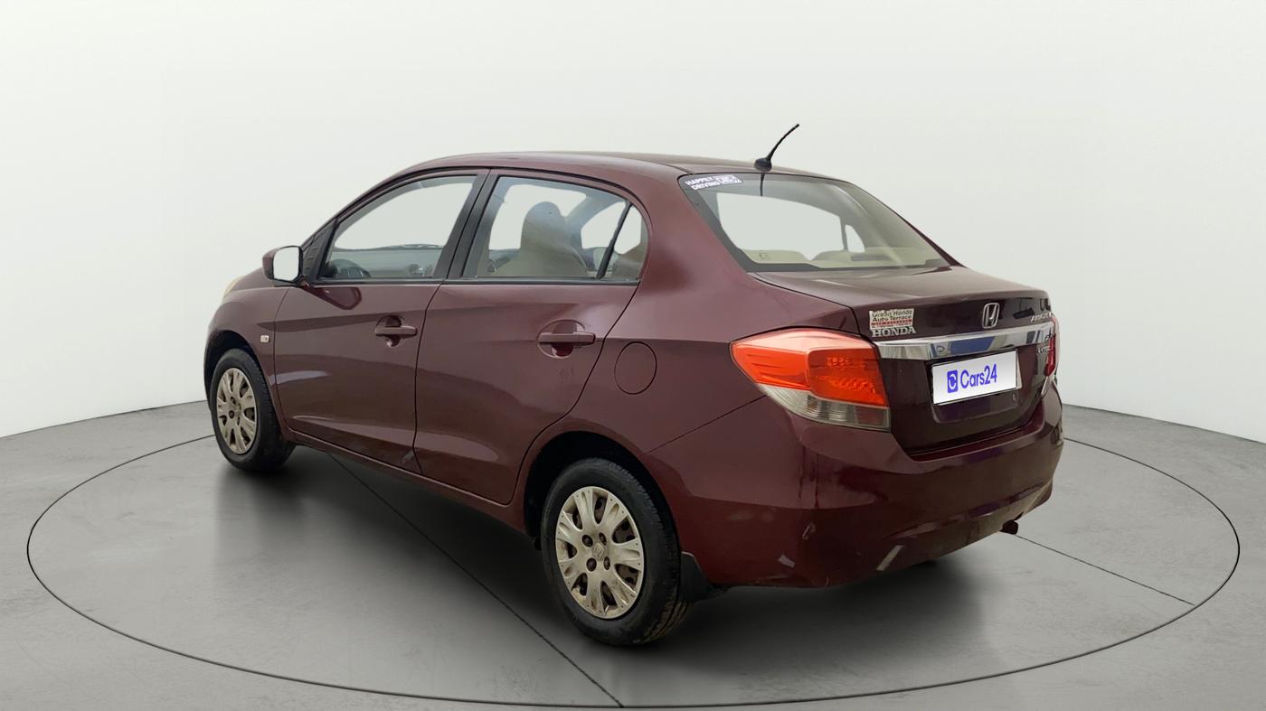2014 Honda Amaze 1.2L I-VTEC S AT, Petrol, Automatic, 86,996 km, Left Back Diagonal