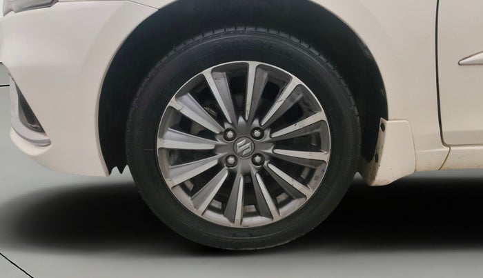 2022 Maruti Ciaz ALPHA 1.5 SHVS PETROL, Petrol, Manual, 50,287 km, Left Front Wheel