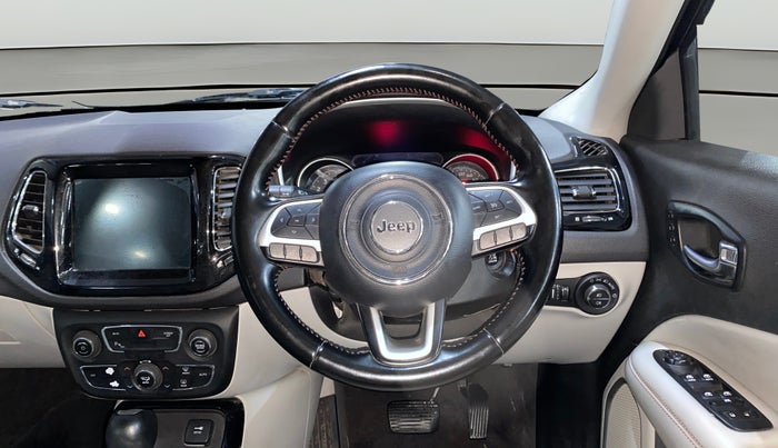 2020 Jeep Compass LIMITED PLUS PETROL AT, Petrol, Automatic, 40,079 km, Steering Wheel Close Up
