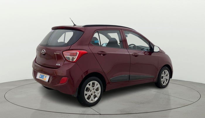 2015 Hyundai Grand i10 SPORTZ 1.2 KAPPA VTVT, Petrol, Manual, 1,13,827 km, Right Back Diagonal