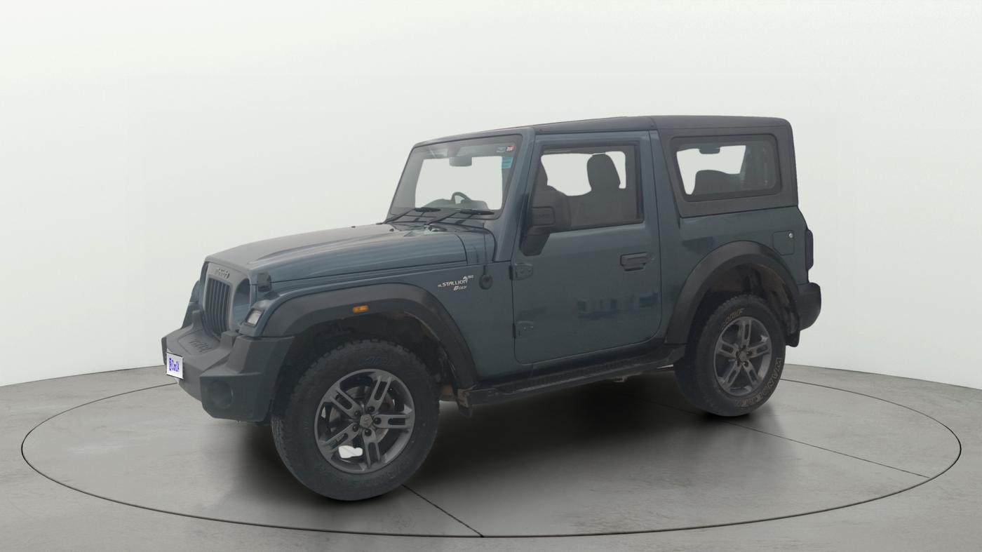 2024 Mahindra Thar LX P 2WD AT HT, Petrol, Automatic, 9,373 km, Left Front Diagonal