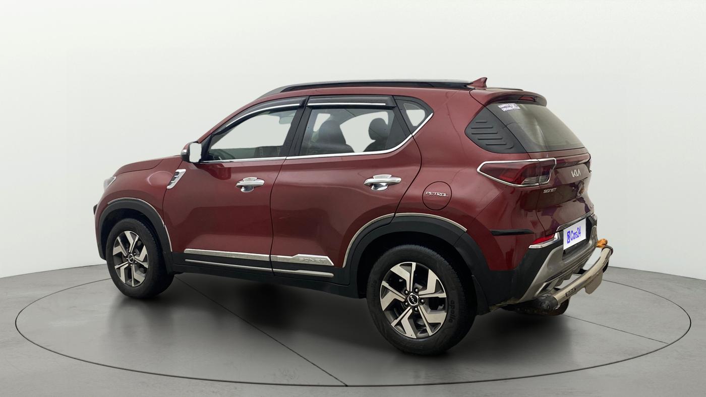 2022 KIA SONET HTX 1.0 IMT, Petrol, Manual, 29,762 km, Left Back Diagonal