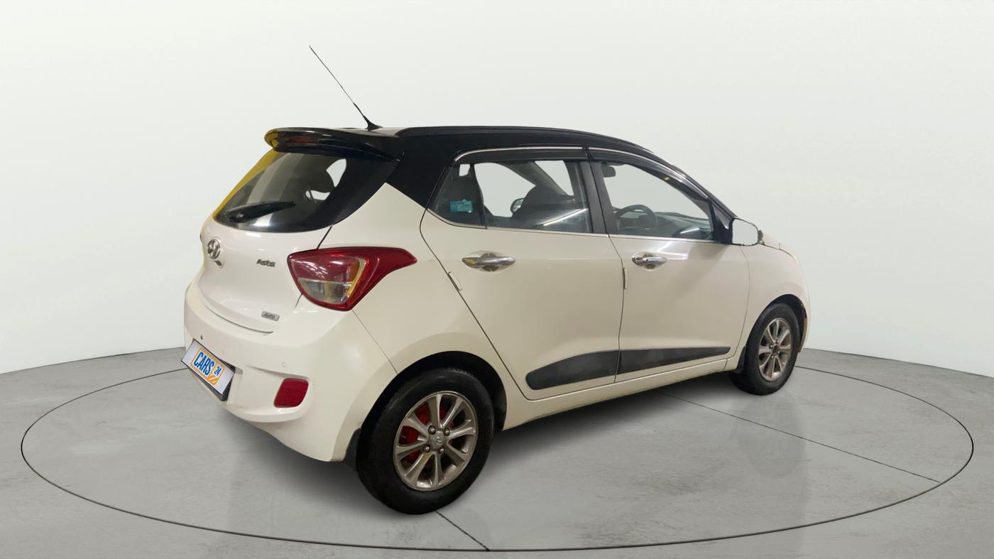 2016 Hyundai Grand i10 ASTA (O) AT 1.2 KAPPA VTVT, Petrol, Automatic, 52,189 km, Right Back Diagonal