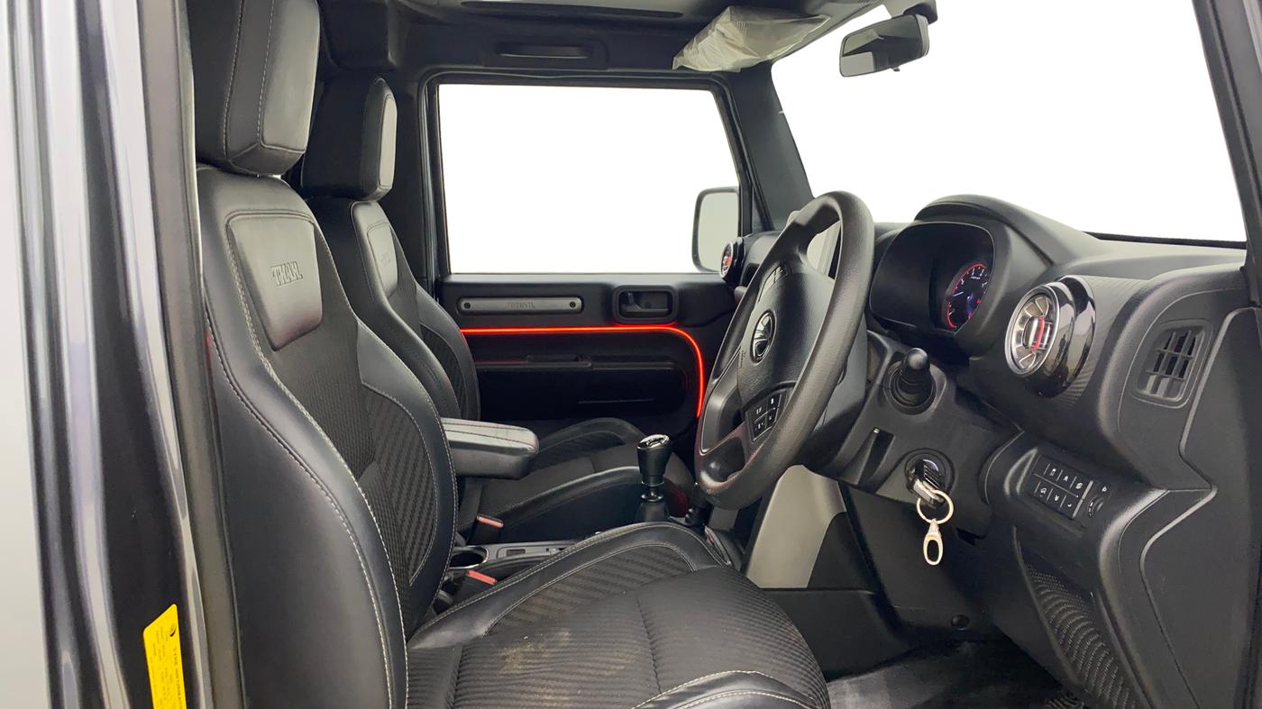 2021 Mahindra Thar LX HT PETROL 4WD MT, Petrol, Manual, 30,711 km, Right Side Front Door Cabin