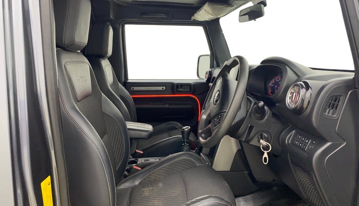 2021 Mahindra Thar LX HT PETROL 4WD MT, Petrol, Manual, 30,711 km, Right Side Front Door Cabin