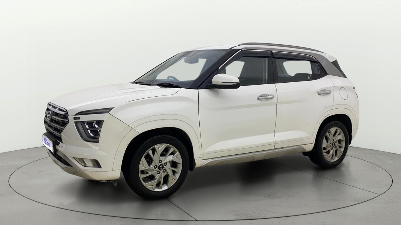 2022 Hyundai Creta SX 1.5 PETROL, Petrol, Manual, 46,213 km, Left Front Diagonal