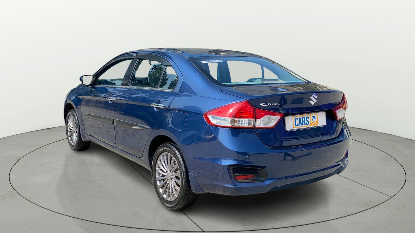 2018 Maruti Ciaz ALPHA  AT 1.4  PETROL, Petrol, Automatic, 1,17,104 km, Left Back Diagonal