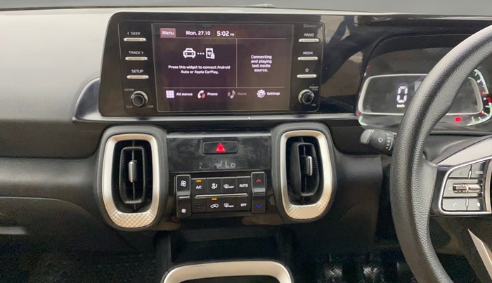 2022 KIA SONET HTK PLUS 1.2, Petrol, Manual, 1,47,370 km, Air Conditioner