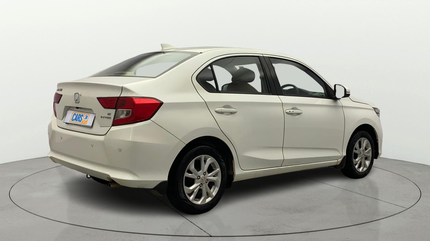 2019 Honda Amaze 1.2L I-VTEC VX CVT, Petrol, Automatic, 75,104 km, Right Back Diagonal