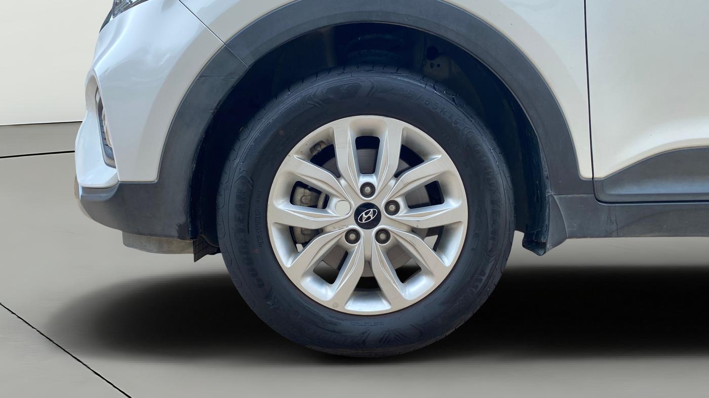 2019 Hyundai Creta SX 1.6 PETROL, Petrol, Manual, 30,749 km, Left Front Wheel