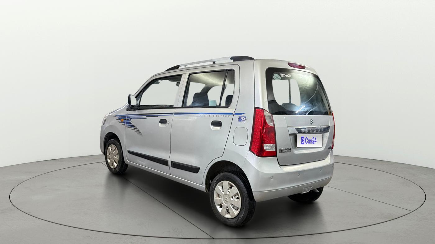 2014 Maruti Wagon R 1.0 LXI CNG, CNG, Manual, 58,922 km, Left Back Diagonal