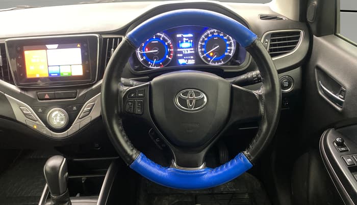2021 Toyota Glanza V CVT, Petrol, Automatic, 59,886 km, Steering Wheel Close Up