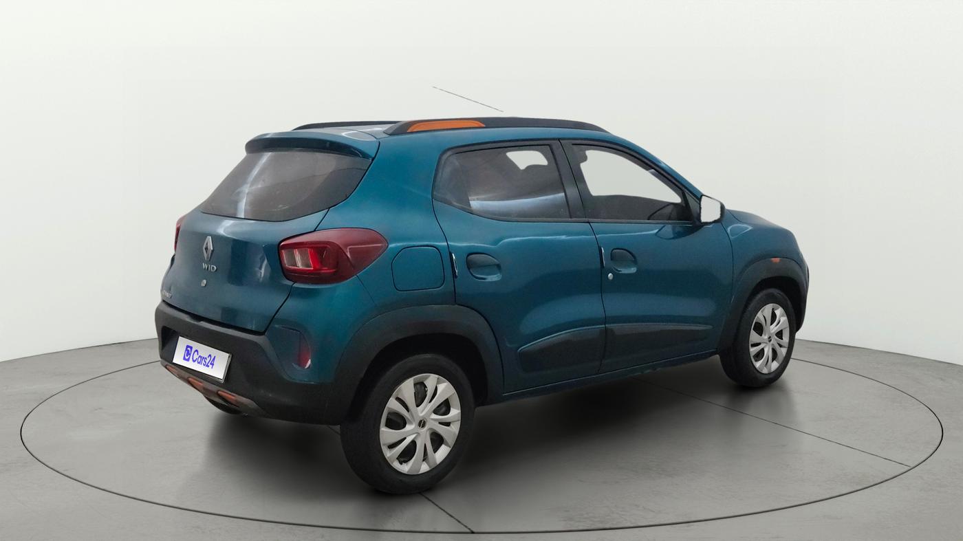 2019 Renault Kwid CLIMBER 1.0 (O), Petrol, Manual, 80,927 km, Right Back Diagonal