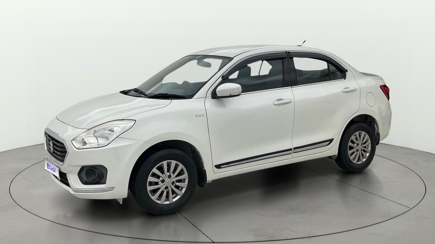 2018 Maruti Dzire VXI AMT, Petrol, Automatic, 1,04,449 km, Left Front Diagonal