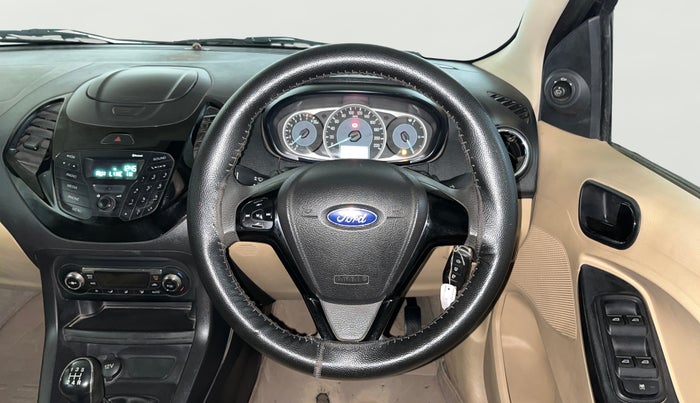 2017 Ford Figo Aspire TITANIUM 1.2 PETROL, Petrol, Manual, 58,060 km, Steering Wheel Close Up