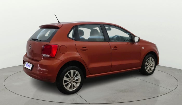 2014 Volkswagen Polo HIGHLINE1.2L, Petrol, Manual, 84,462 km, Right Back Diagonal