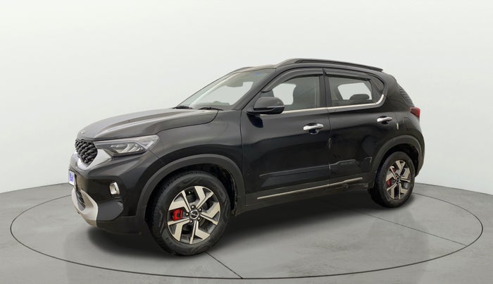 2021 KIA SONET HTX 1.0 IMT, Petrol, Manual, 33,231 km, Left Front Diagonal