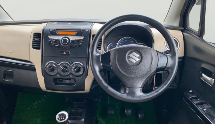 2017 Maruti Wagon R 1.0 VXI, Petrol, Manual, 63,415 km, Steering Wheel Close Up