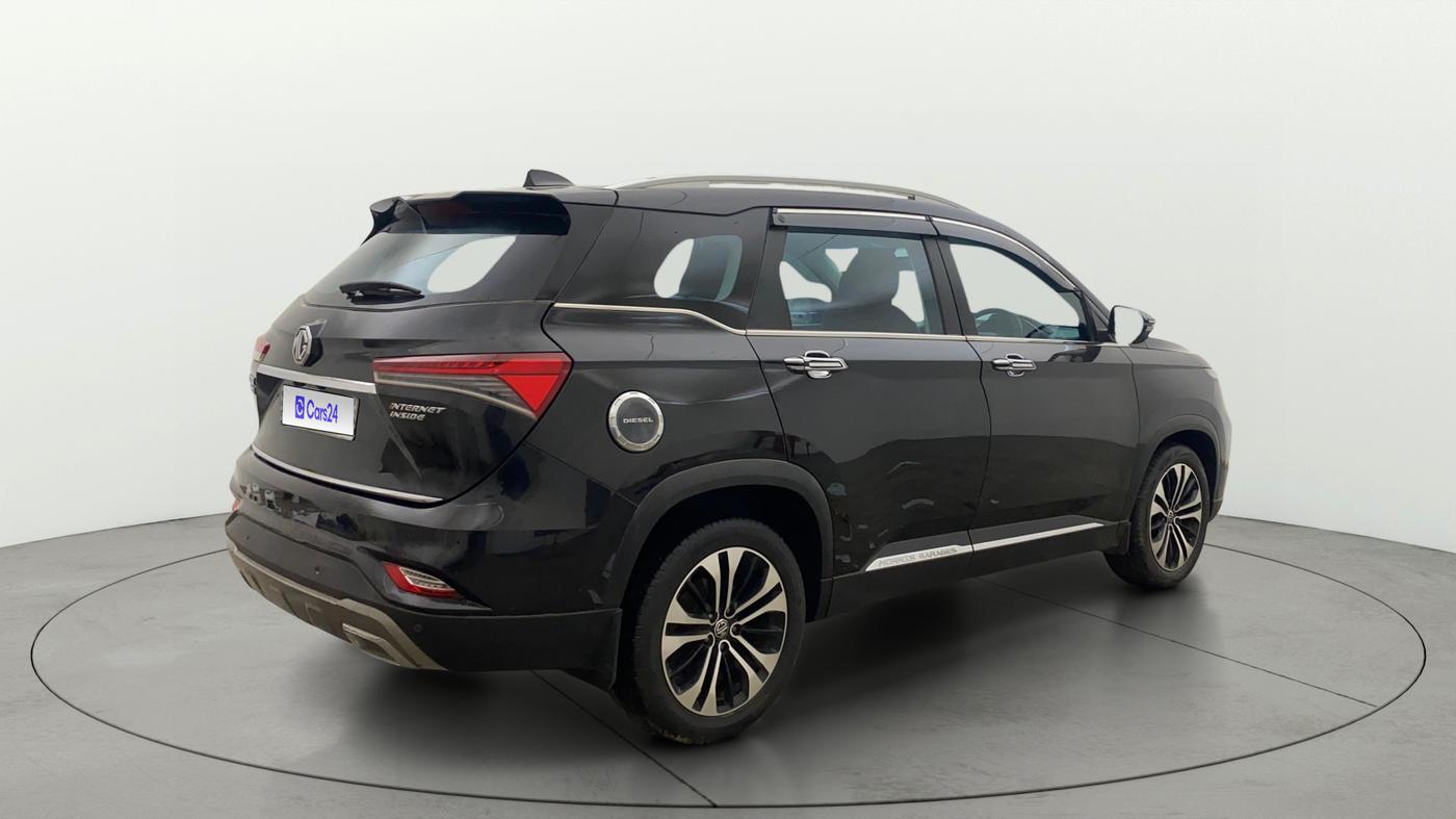 2021 MG HECTOR PLUS SHARP 2.0 DIESEL TURBO MT 6-STR, Diesel, Manual, 1,07,362 km, Right Back Diagonal