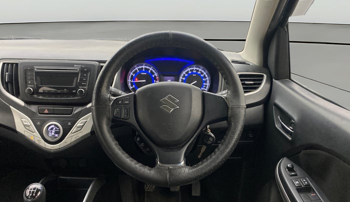 2016 Maruti Baleno DELTA PETROL 1.2, Petrol, Manual, 34,087 km, Steering Wheel Close Up