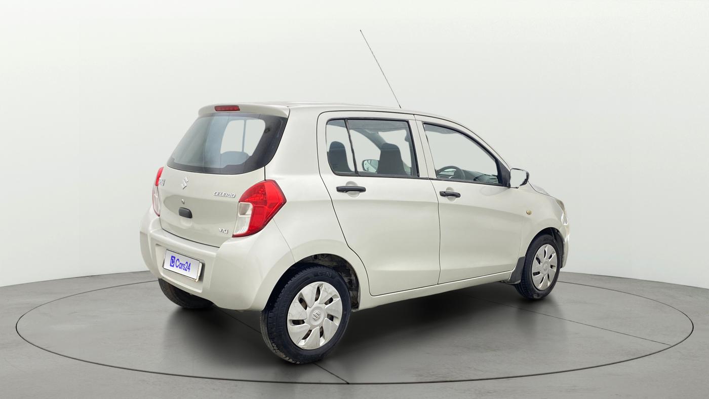 2015 Maruti Celerio VXI, Petrol, Manual, 1,29,781 km, Right Back Diagonal