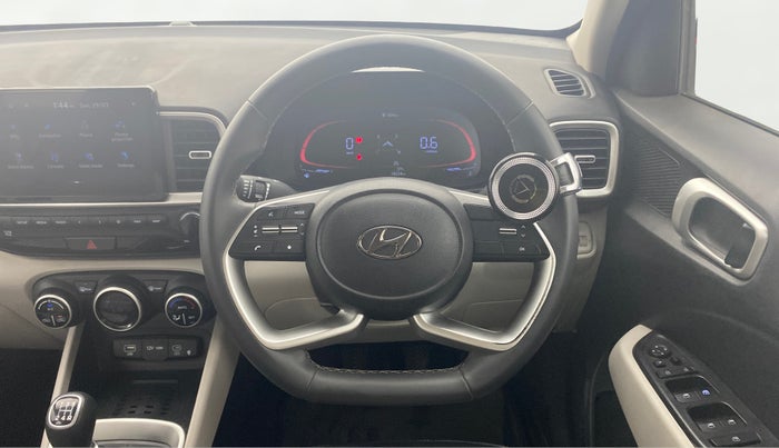 2023 Hyundai VENUE SX 1.2 PETROL, Petrol, Manual, 18,222 km, Steering Wheel Close Up