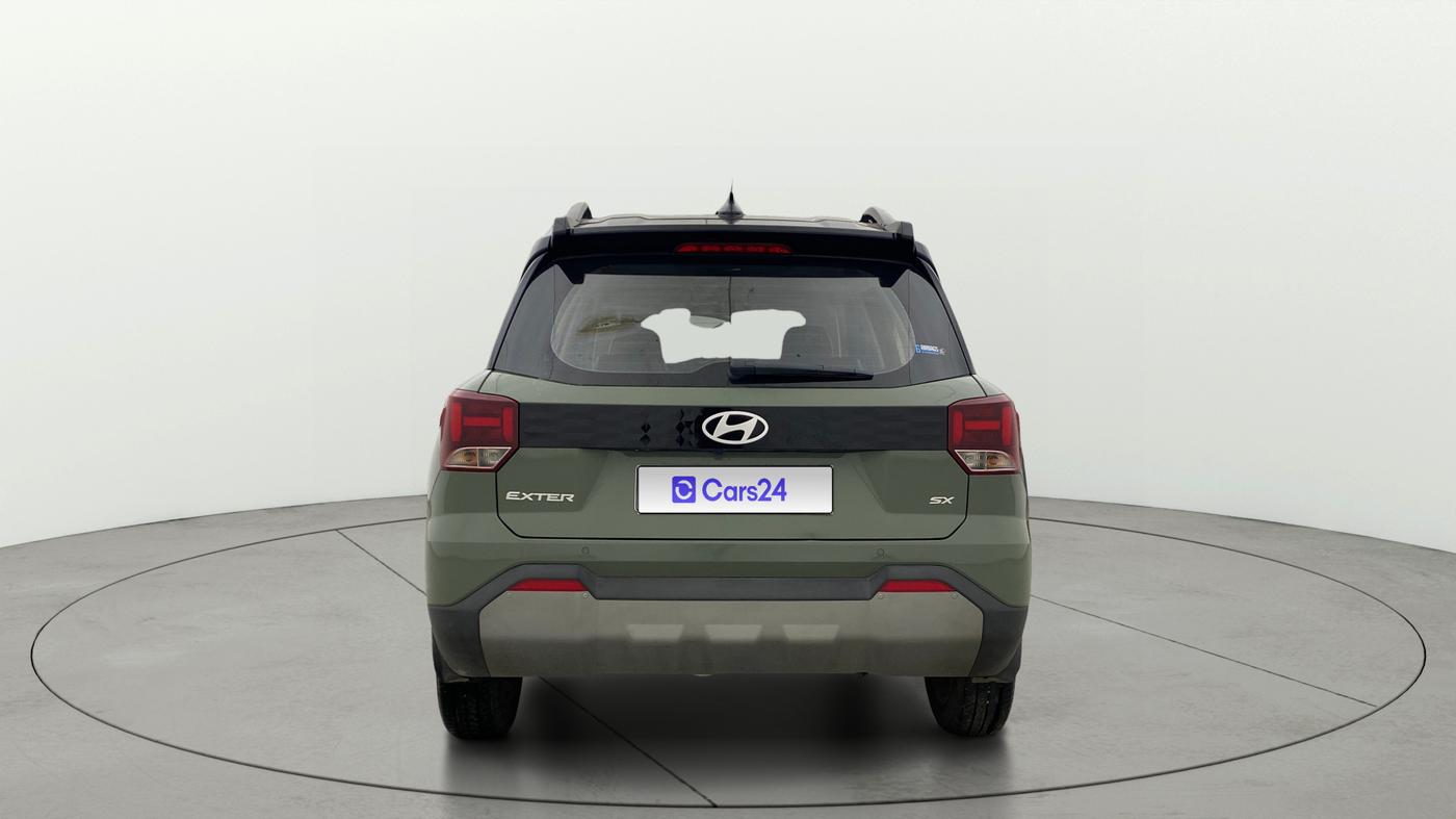 2023 Hyundai EXTER SX(O) CONNECT 1.2 AMT DUAL TONE, Petrol, Automatic, 17,312 km, Back/Rear