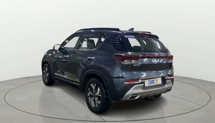 2022 KIA SONET HTX 1.0 IMT, Petrol, Manual, 27,105 km, Left Back Diagonal