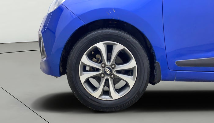 2014 Hyundai Xcent SX 1.2 (O), Petrol, Manual, 73,349 km, Left Front Wheel