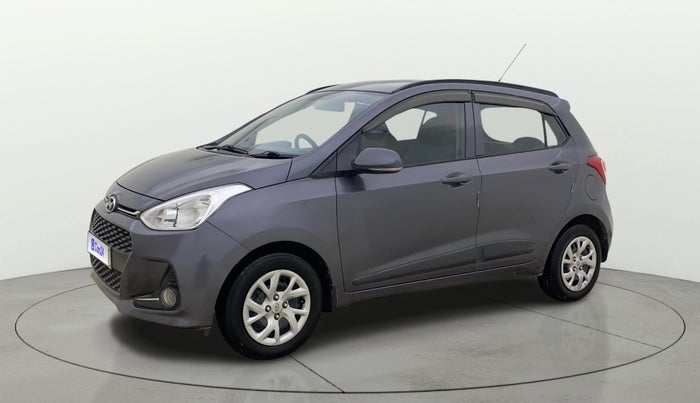 2018 Hyundai Grand i10 SPORTZ 1.2 KAPPA VTVT, Petrol, Manual, 69,319 km, Left Front Diagonal