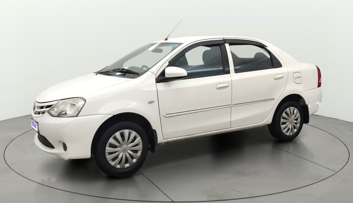 2013 Toyota Etios G, Petrol, Manual, 43,555 km, Left Front Diagonal
