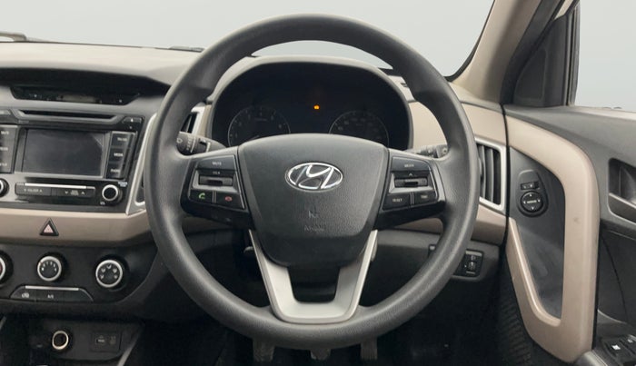 2017 Hyundai Creta E PLUS 1.6 PETROL, Petrol, Manual, 77,237 km, Steering Wheel Close Up