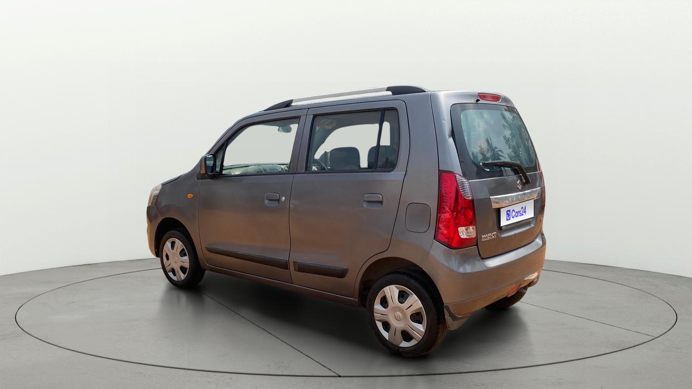 2016 Maruti Wagon R 1.0 VXI, Petrol, Manual, 63,740 km, Left Back Diagonal