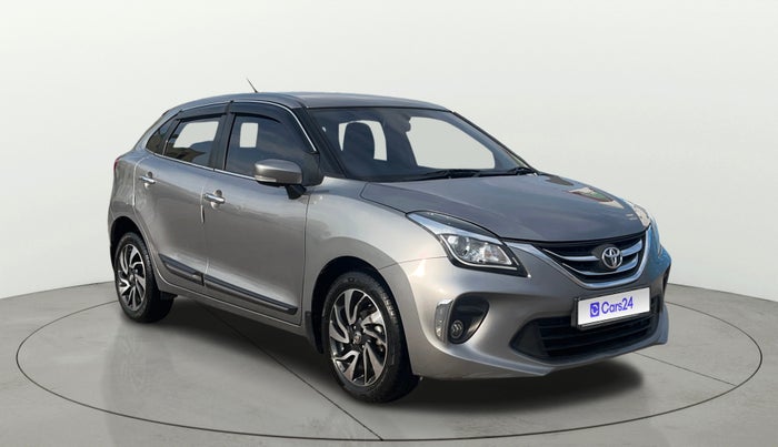 2021 Toyota Glanza G CVT, Petrol, Automatic, 68,895 km, Right Front Diagonal