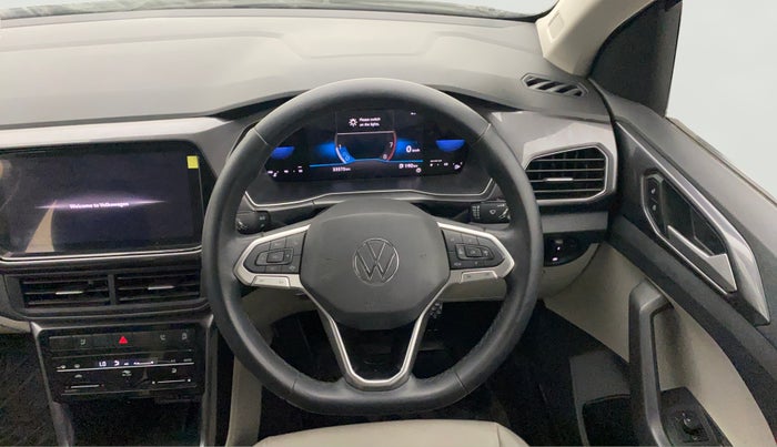 2022 Volkswagen TAIGUN TOPLINE 1.0 TSI MT, Petrol, Manual, 33,574 km, Steering Wheel Close Up