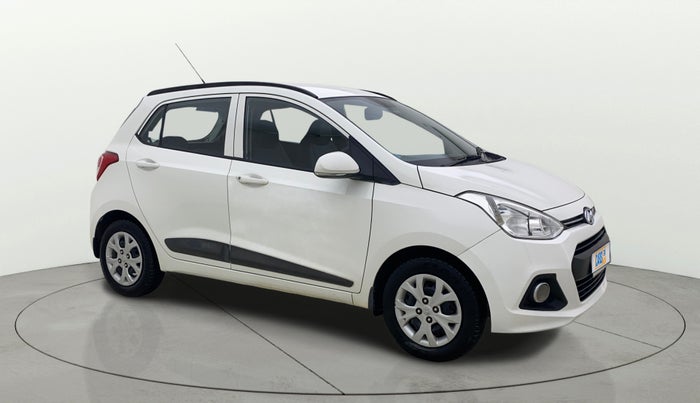 2015 Hyundai Grand i10 SPORTZ 1.2 KAPPA VTVT, Petrol, Manual, 43,941 km, Right Front Diagonal