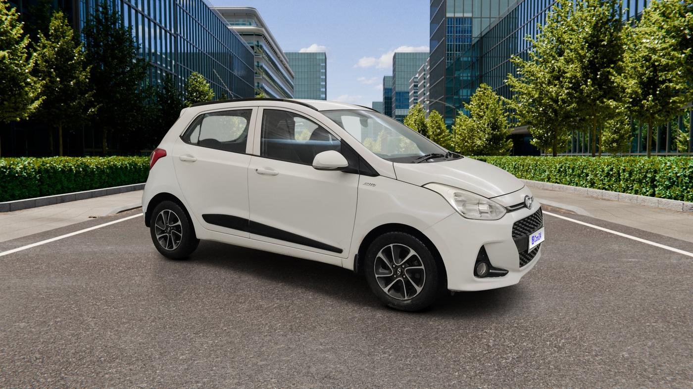 2018 Hyundai Grand i10 SPORTZ AT 1.2 KAPPA VTVT, Petrol, Automatic, 43,805 km, Right Front Diagonal