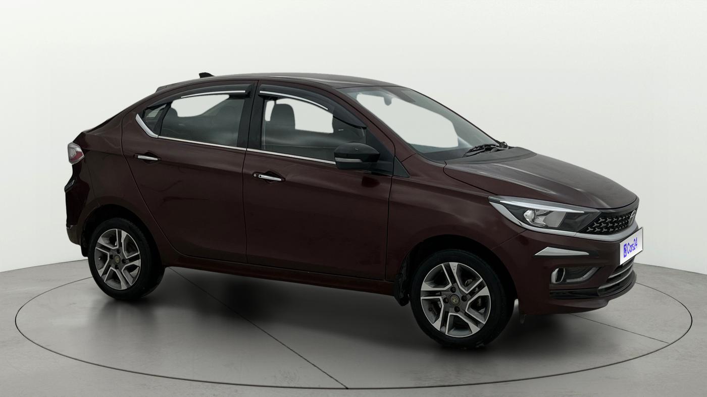 2023 Tata TIGOR XZA PLUS PETROL, Petrol, Automatic, 21,284 km, Right Front Diagonal