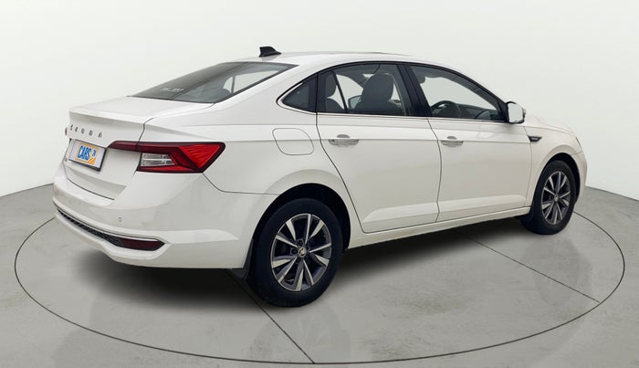 2022 Skoda SLAVIA STYLE 1.0L TSI MT, Petrol, Manual, 60,490 km, Right Back Diagonal