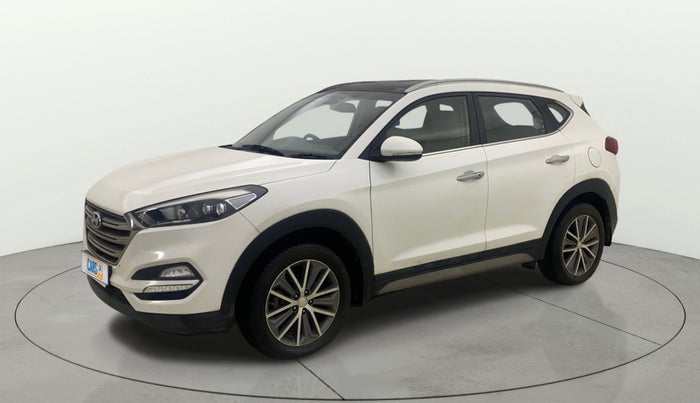 2017 Hyundai Tucson GLS 2WD AT PETROL, Petrol, Automatic, 51,413 km, Left Front Diagonal
