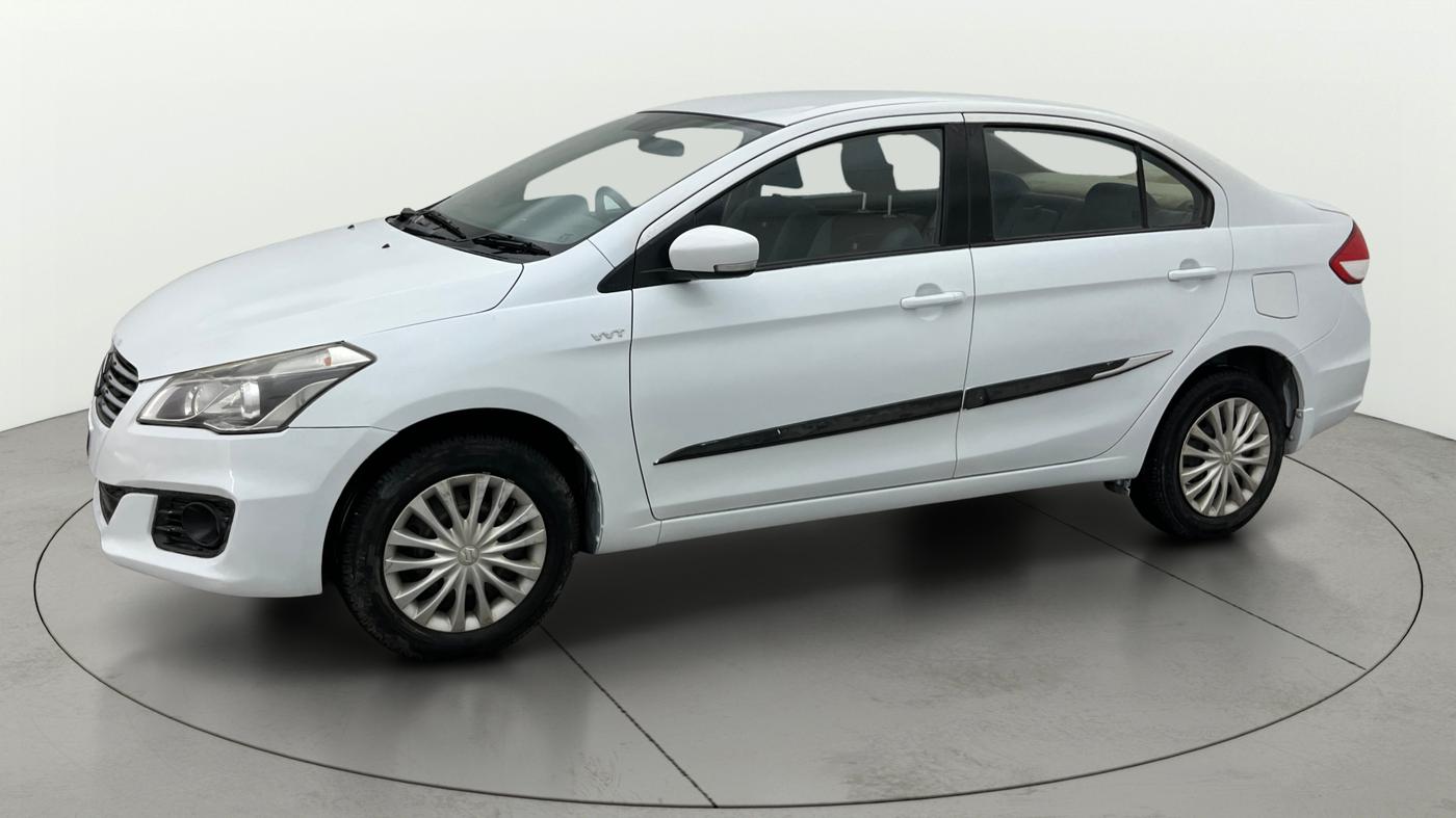 2016 Maruti Ciaz VXI+AT, Petrol, Automatic, 1,20,281 km, Left Front Diagonal