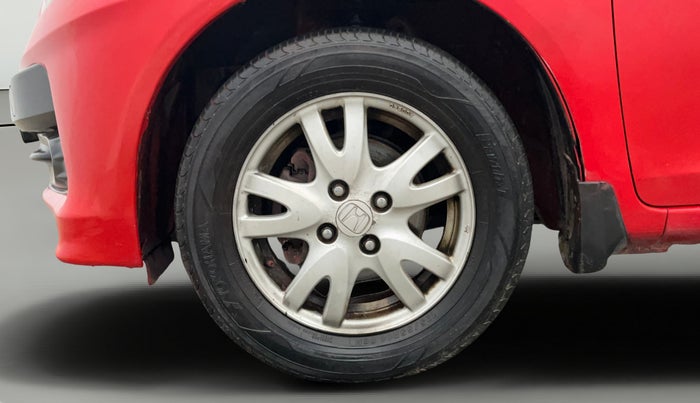 2014 Honda Brio VX MT, Petrol, Manual, 68,920 km, Left Front Wheel